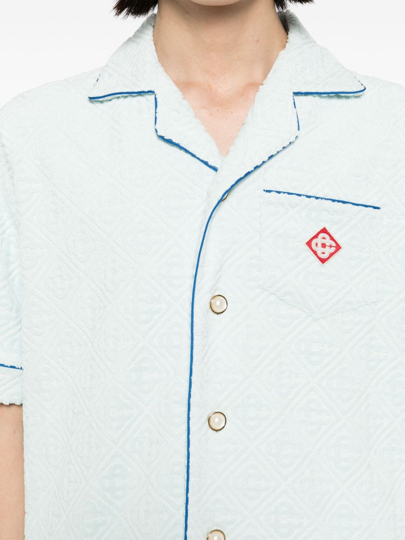 Towelling Monogram Shirt