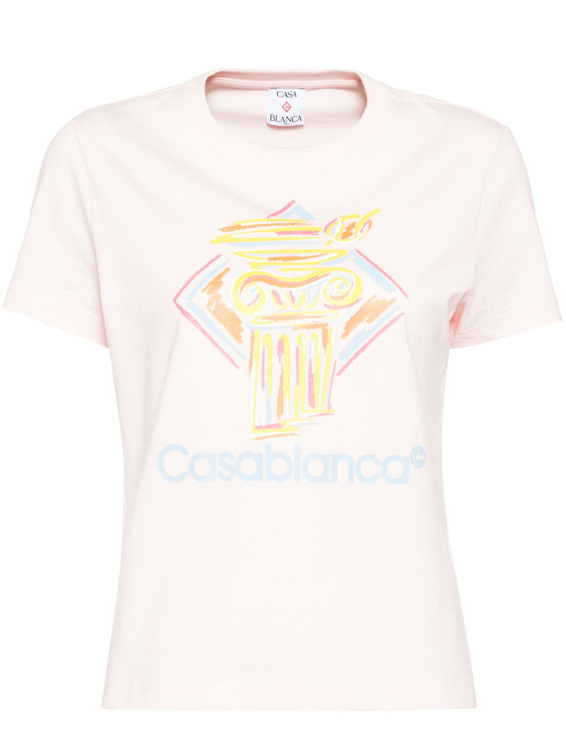 Diamond Column Fitted T-shirt