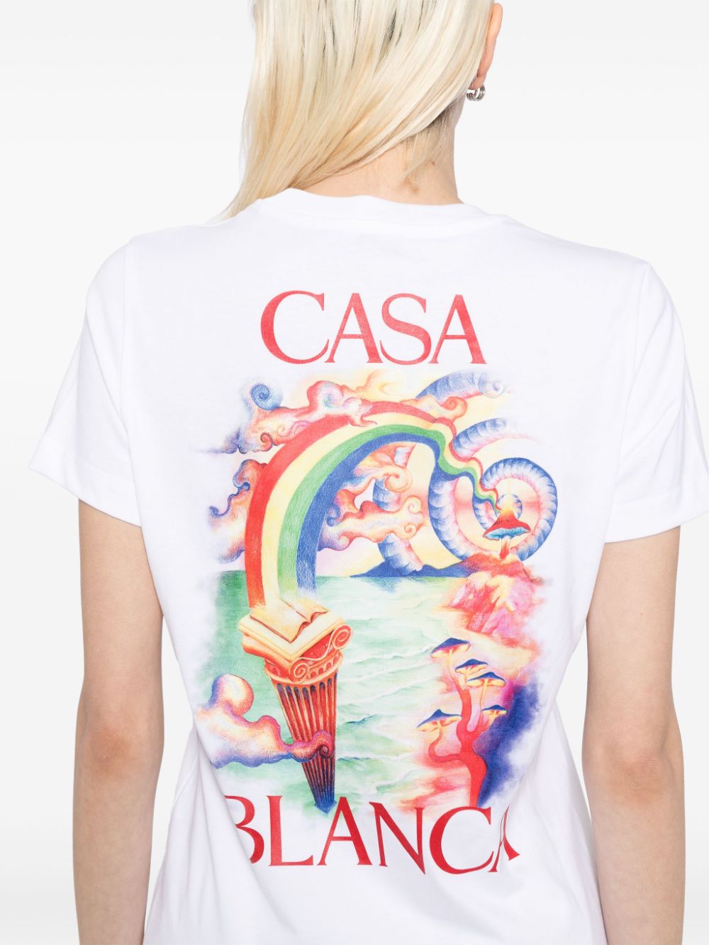 Nature Teacher Fitted T-shirt