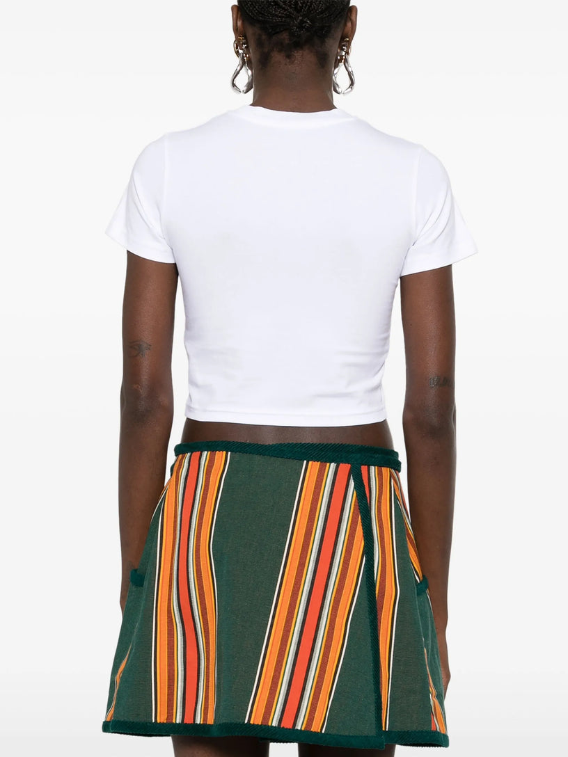 Casa Beach Wave Cropped T-Shirt