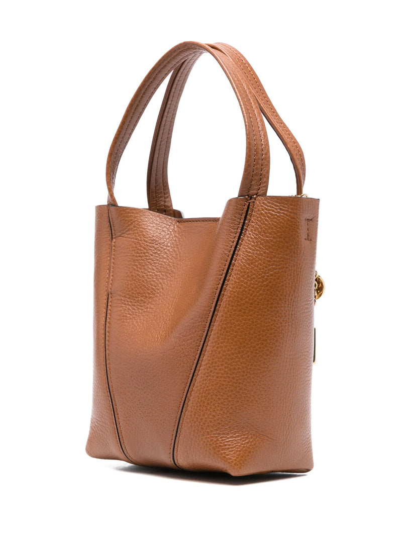 Chloé Spin small tote bag in grained leather