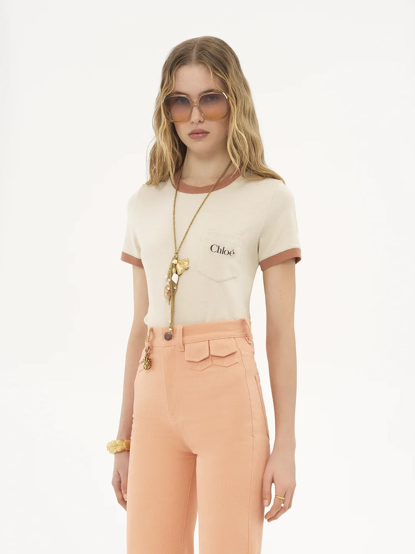 T-shirt with logo