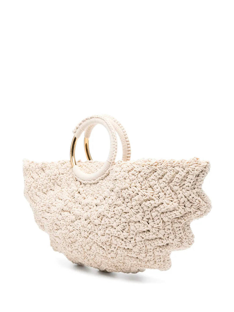 Small Tote Bag Crochet Bracelet Paravent