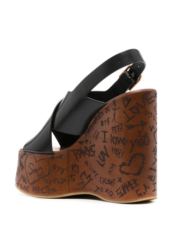 Maxime wedge sandals