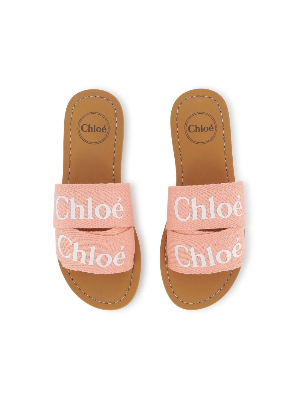 Sandal with double band