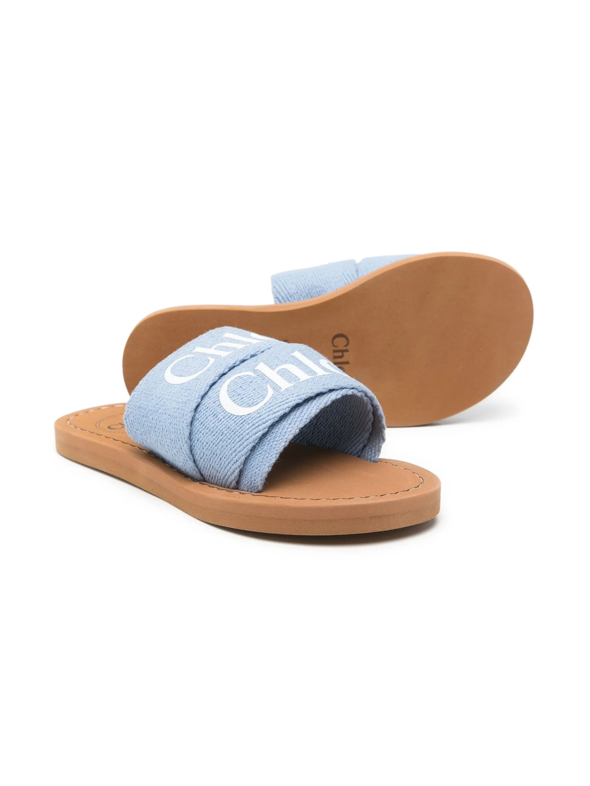 Sandal with double band