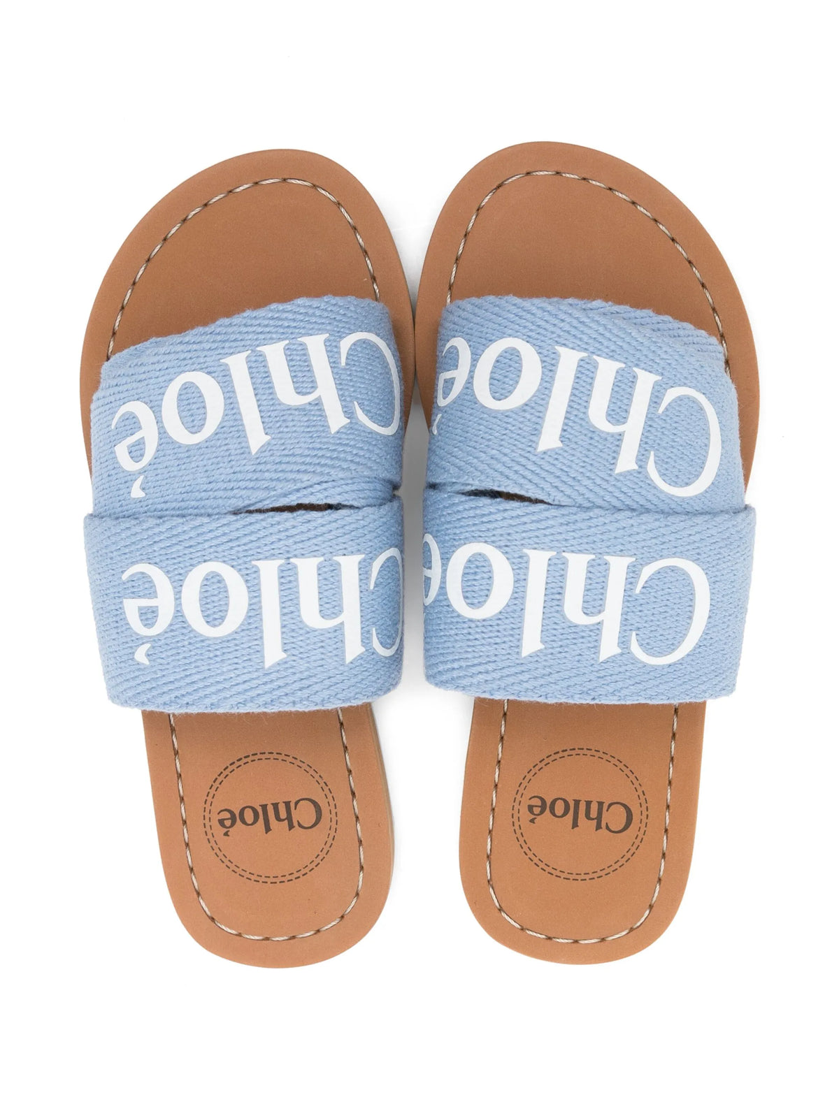 Sandal with double band