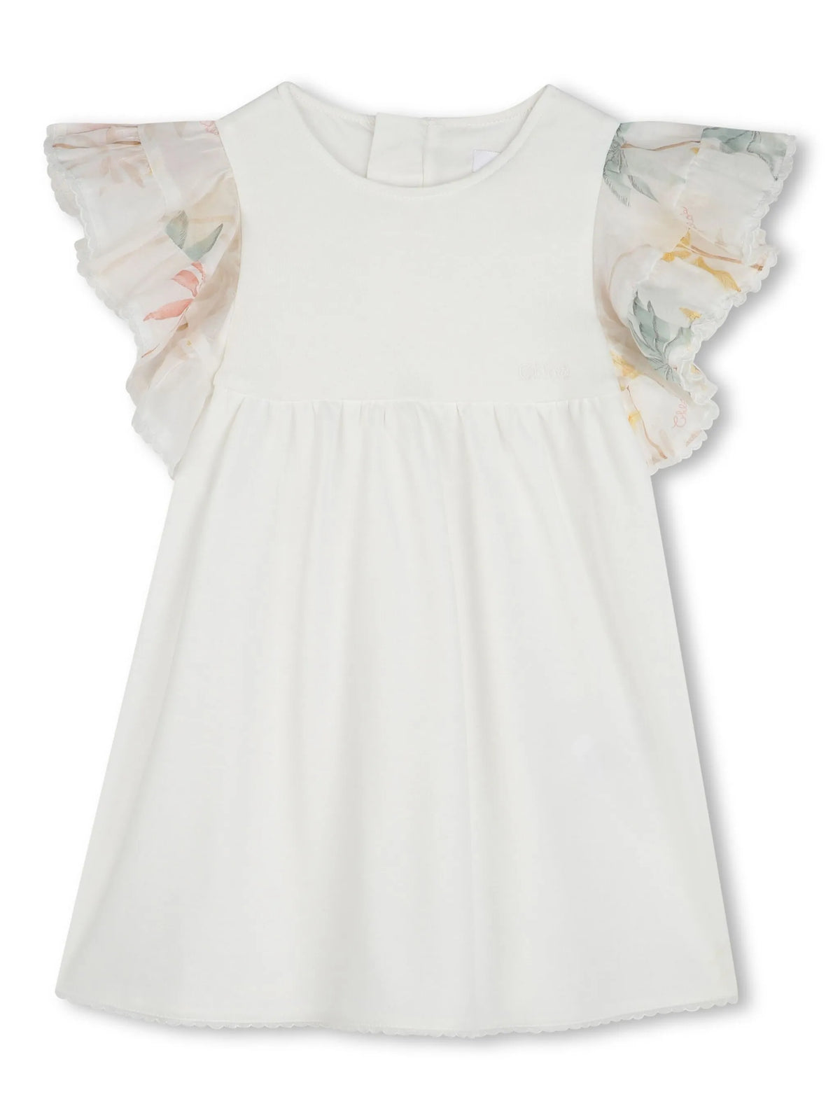 Dress with ruffles