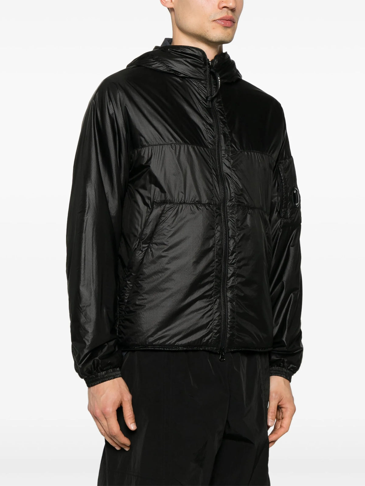 CS II Mixed Hooded Lens Jacket