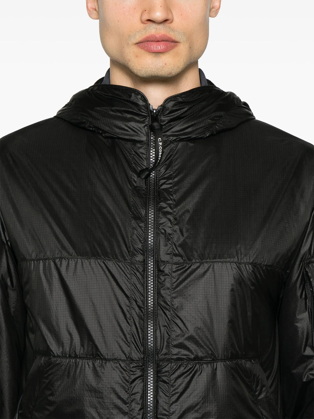 CS II Mixed Hooded Lens Jacket