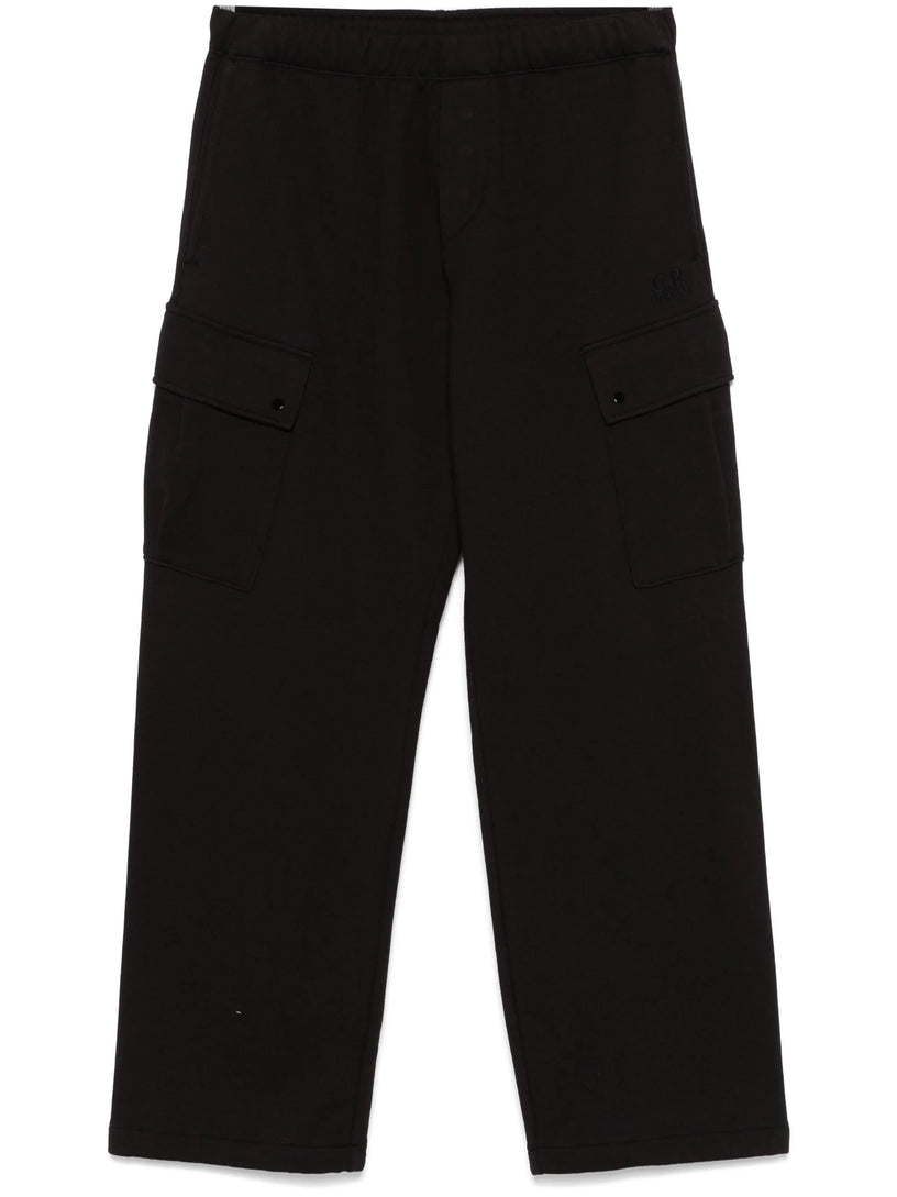 Sweatshirt cargo pant diagonal raised fleece