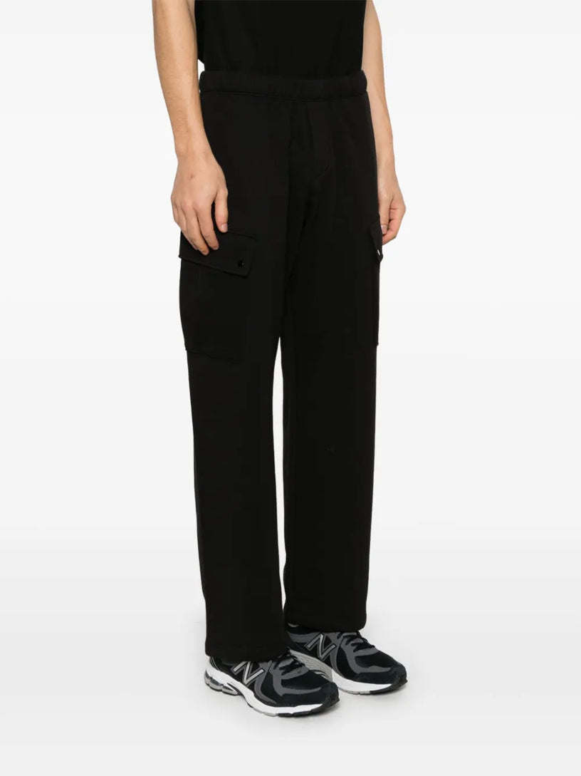 Sweatshirt cargo pant diagonal raised fleece