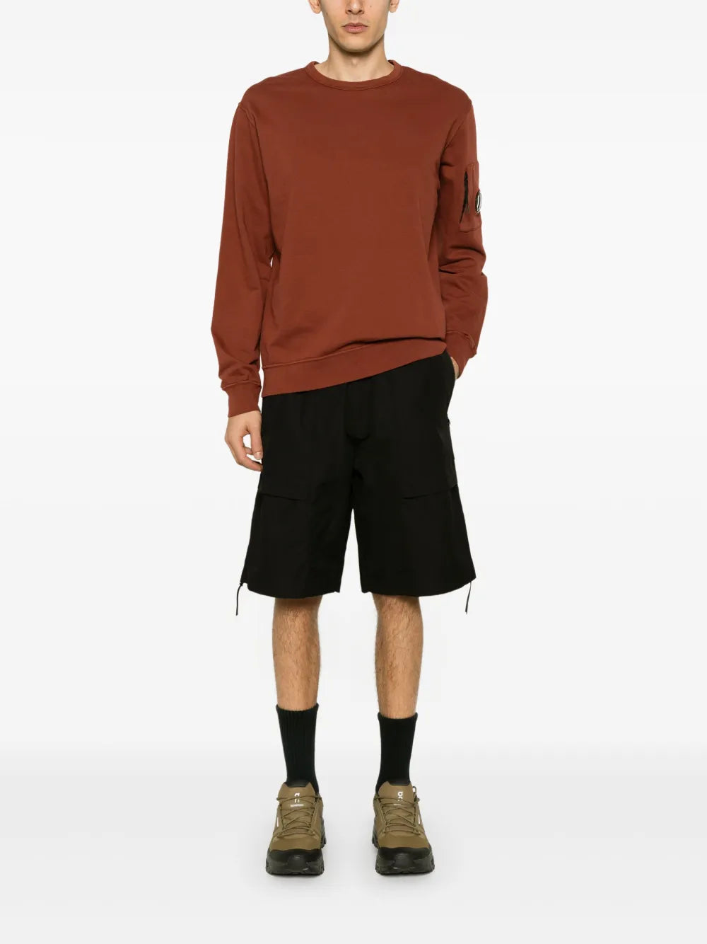 Light Fleece Crew Neck Sweatshirt