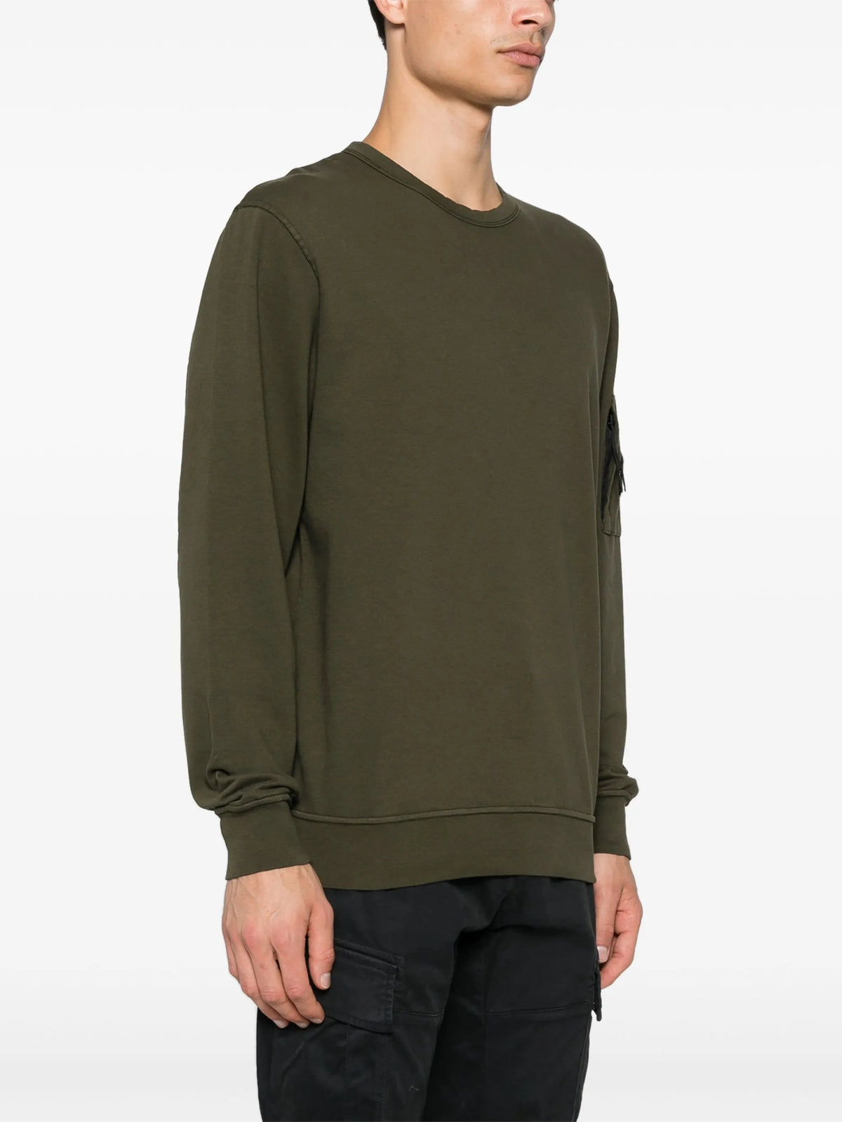 Light Fleece Crew Neck Sweatshirt