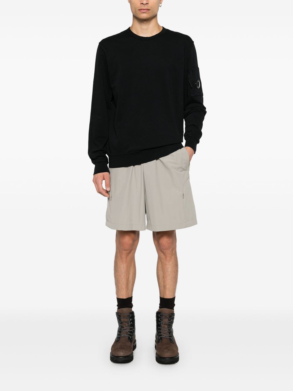 Light Fleece Crew Neck Sweatshirt