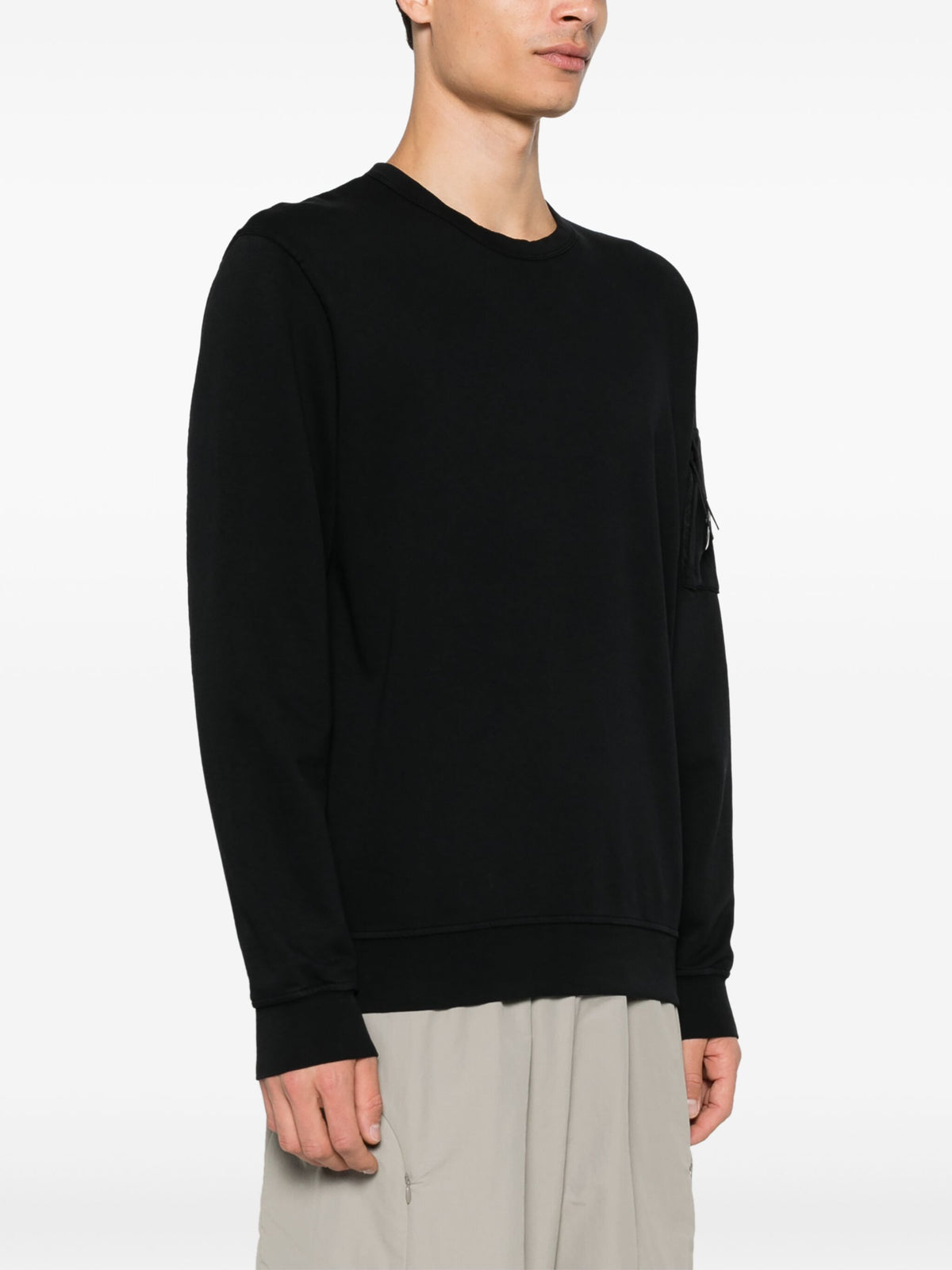 Light Fleece Crew Neck Sweatshirt