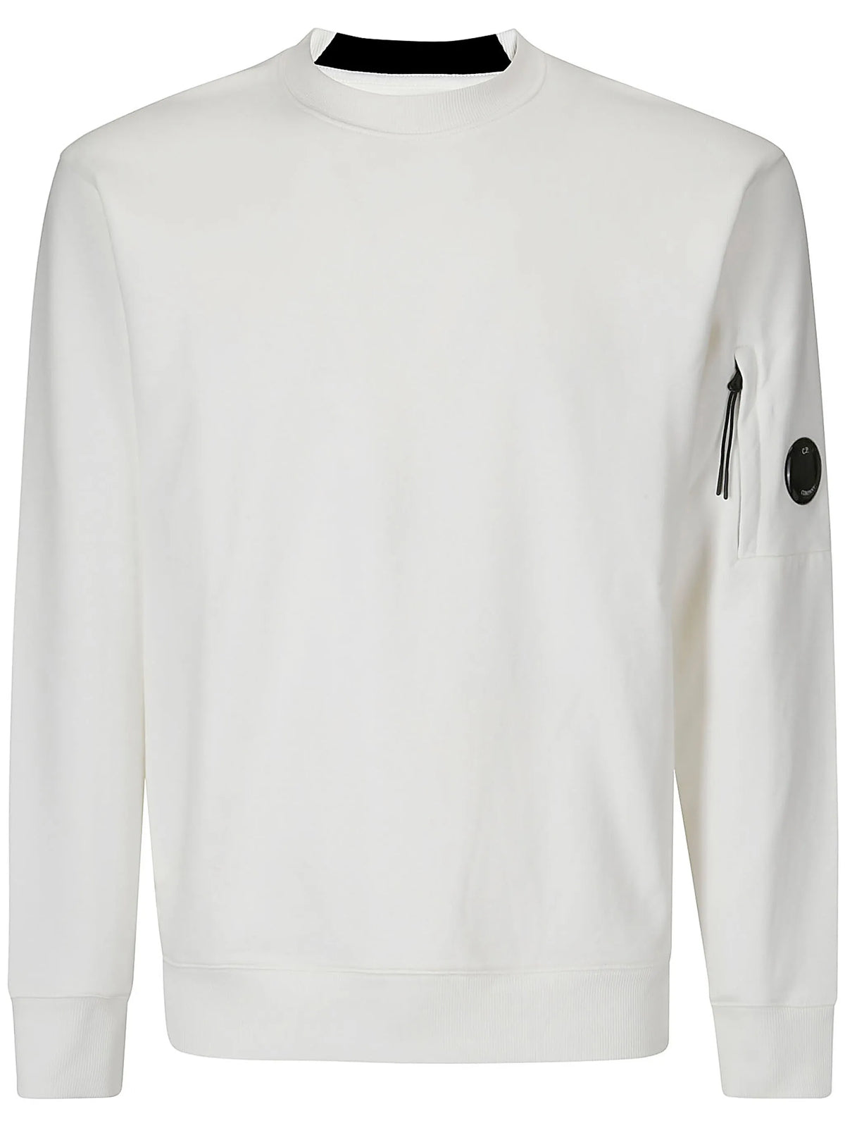 Diagonal Raised Fleece Lens Sweatshirt