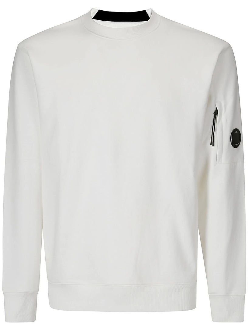 Diagonal Raised Fleece Lens Sweatshirt