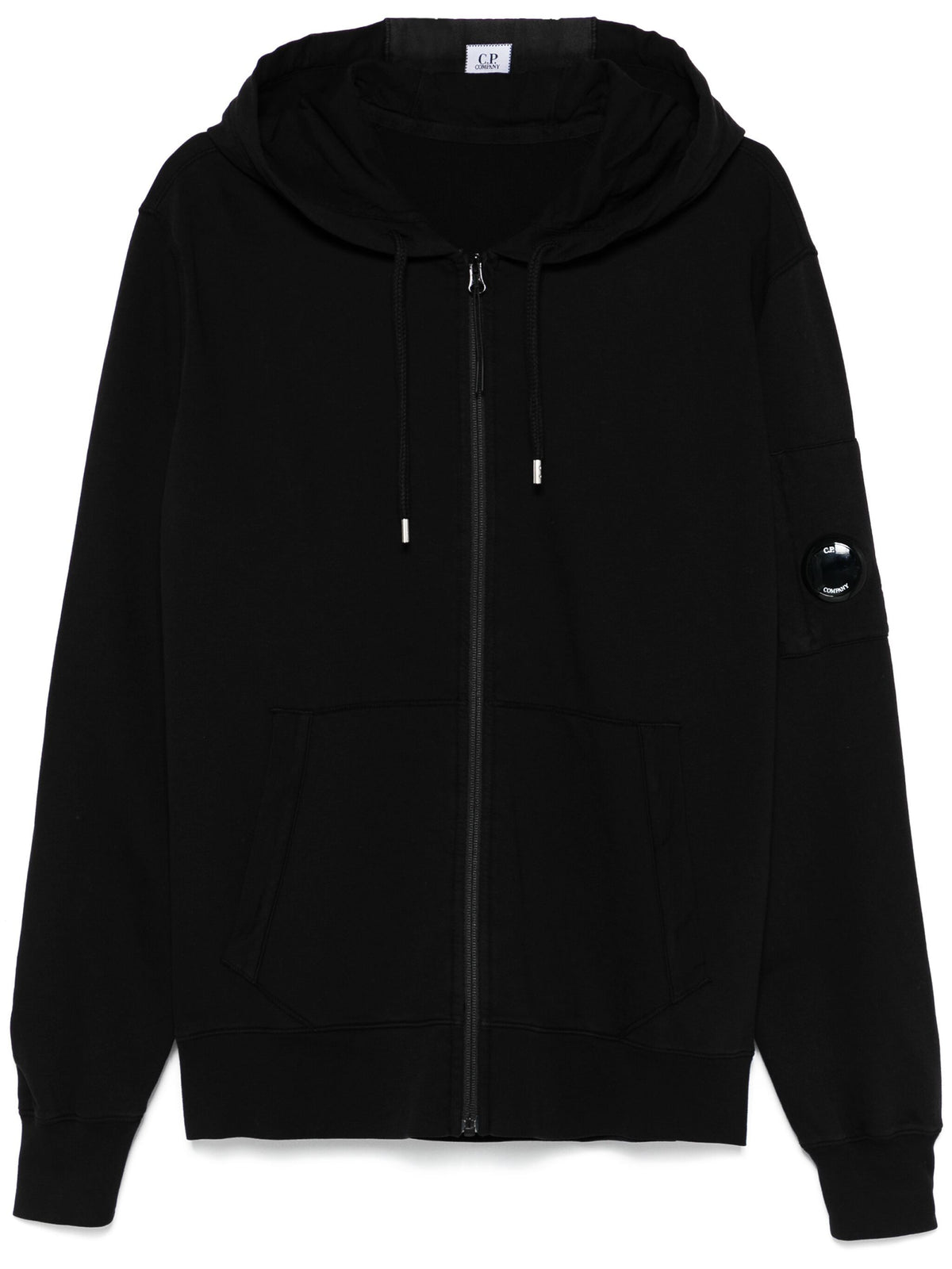 Light Fleece Zipped Hooded Sweatshirt