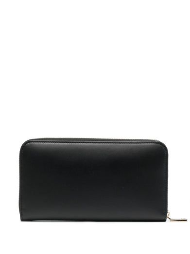 Calfskin zip-around DG Logo wallet