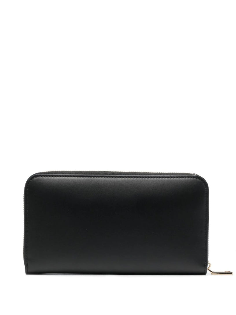 Calfskin zip-around DG Logo wallet