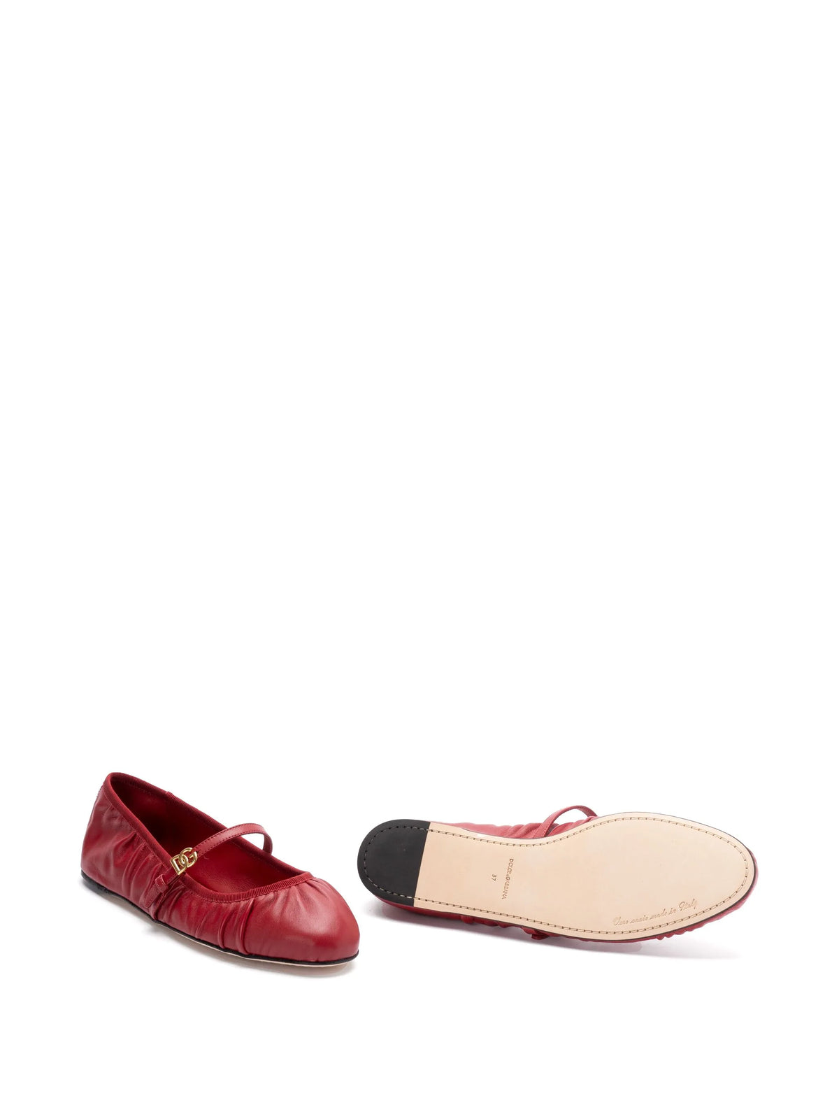 Vally Nappa leather ballet flats