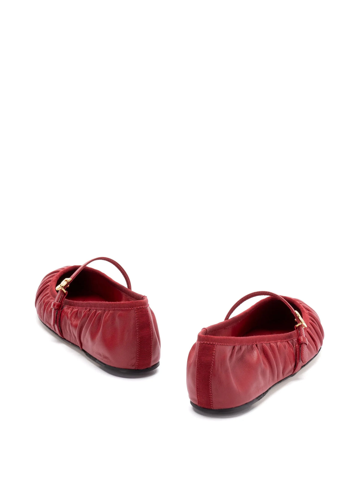 Vally Nappa leather ballet flats