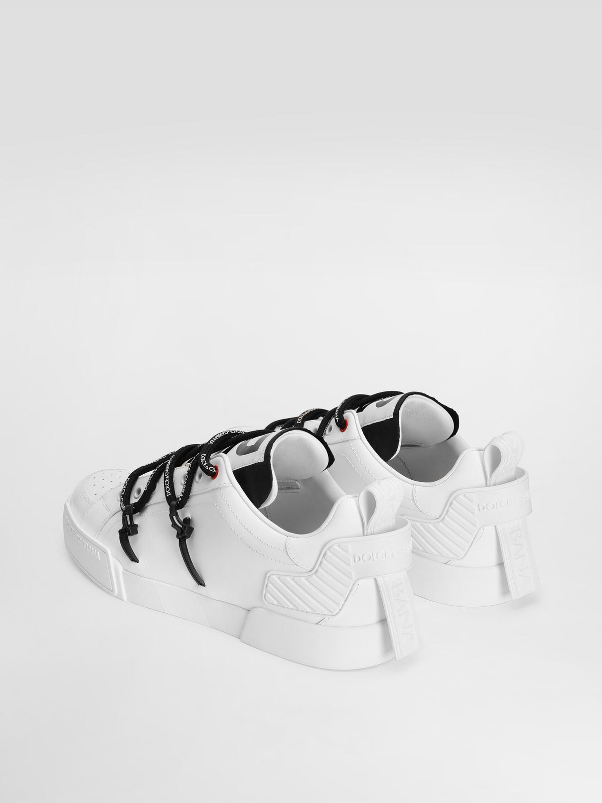 Portofino sneaker in calfskin and patent leather