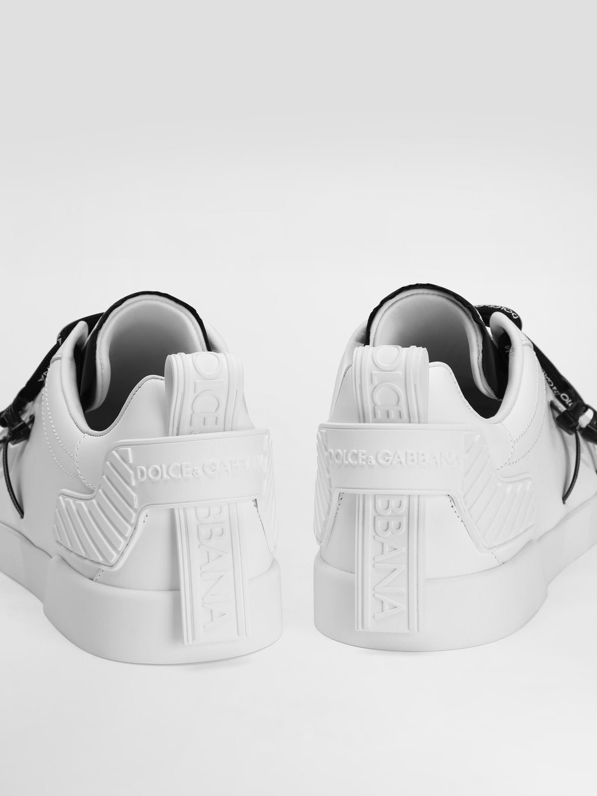 Portofino sneaker in calfskin and patent leather