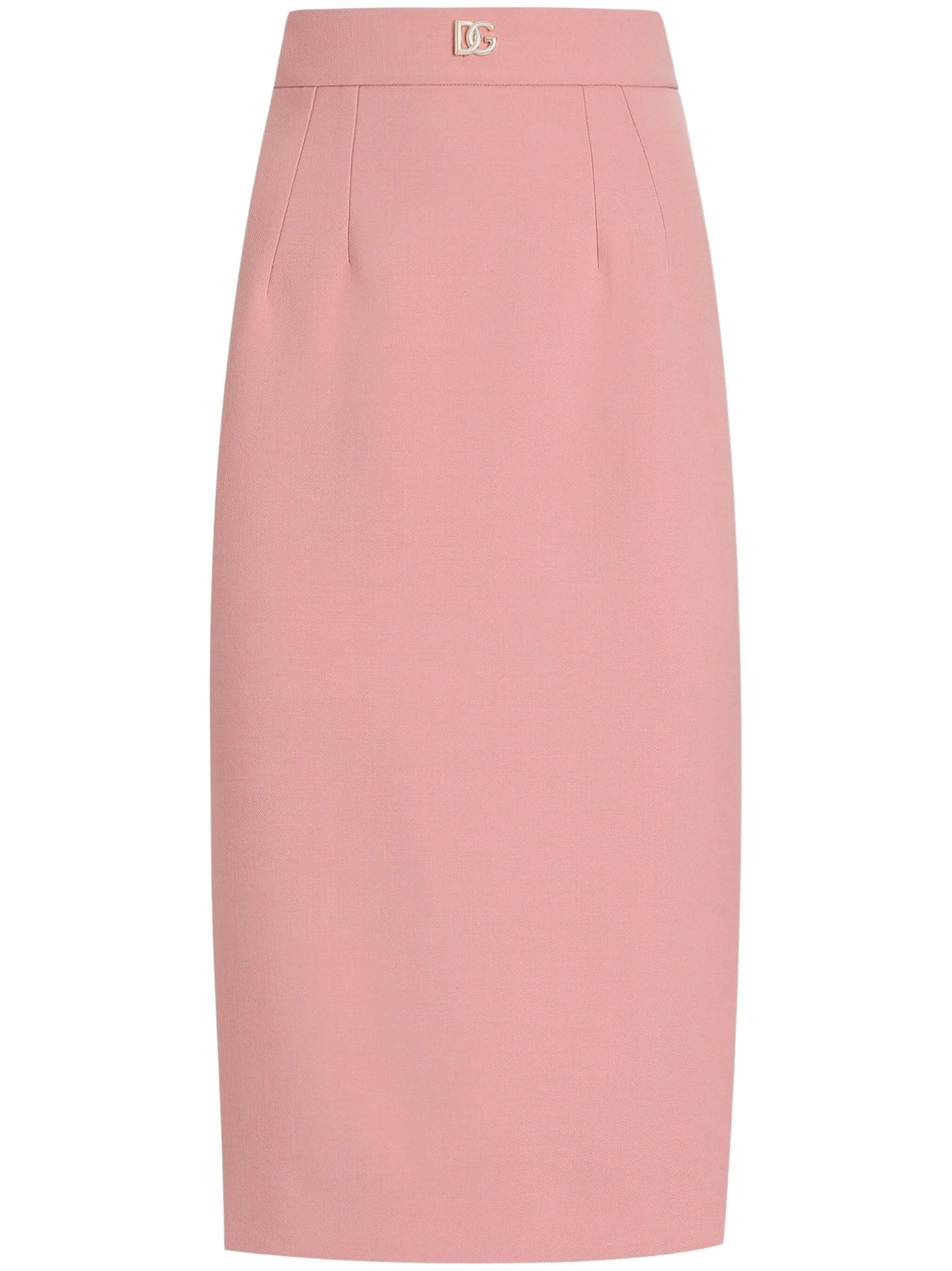 Pencil skirt with DG logo