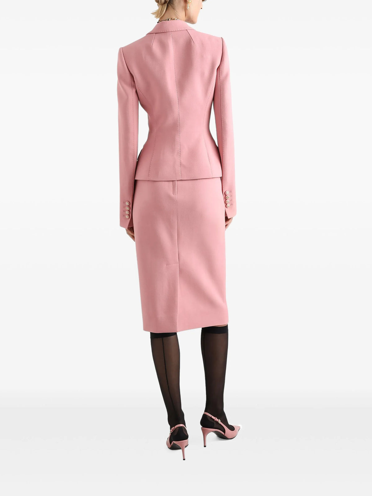 Pencil skirt with DG logo