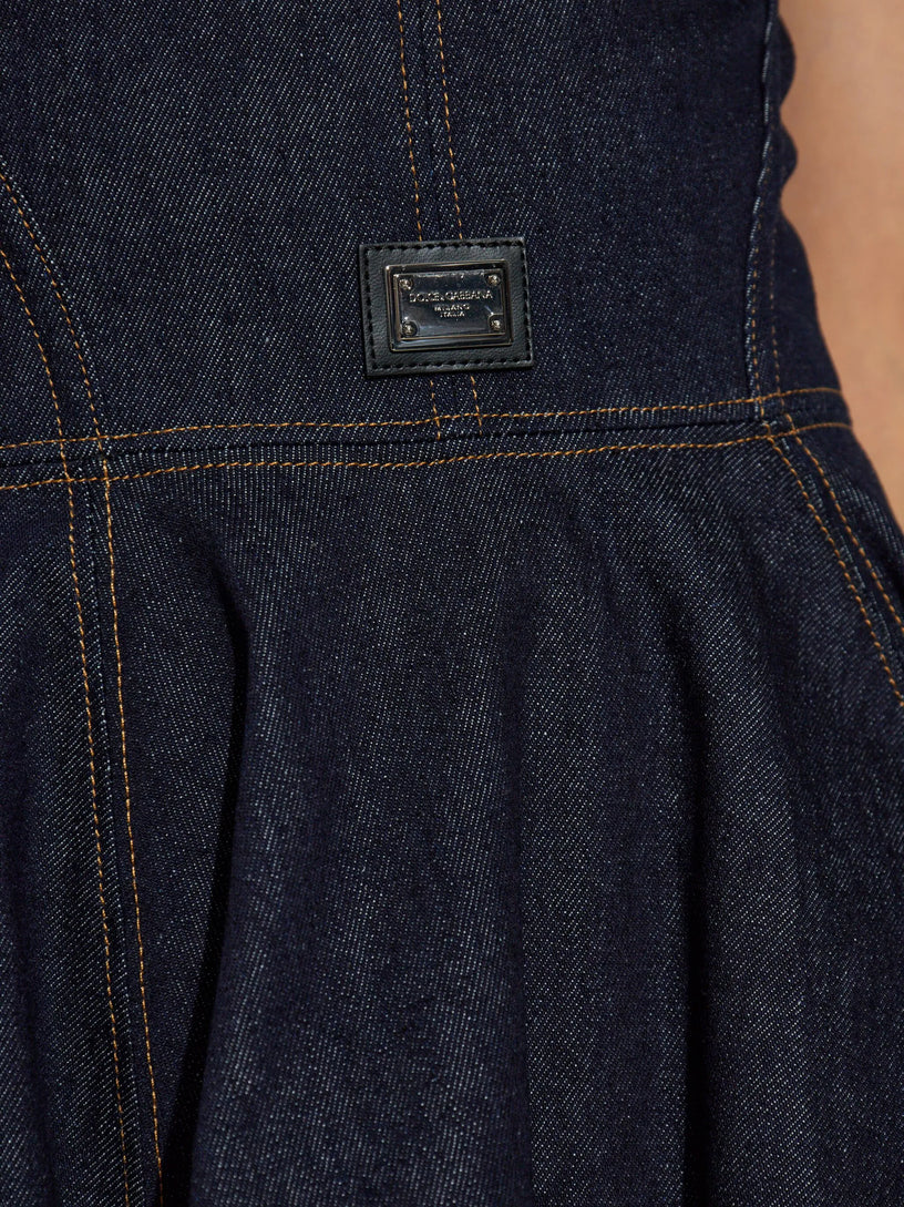 Denim Dress Dolce & Gabbana Blu | Grifo210 Denim Dress Dolce & Gabbana Blu | Grifo210