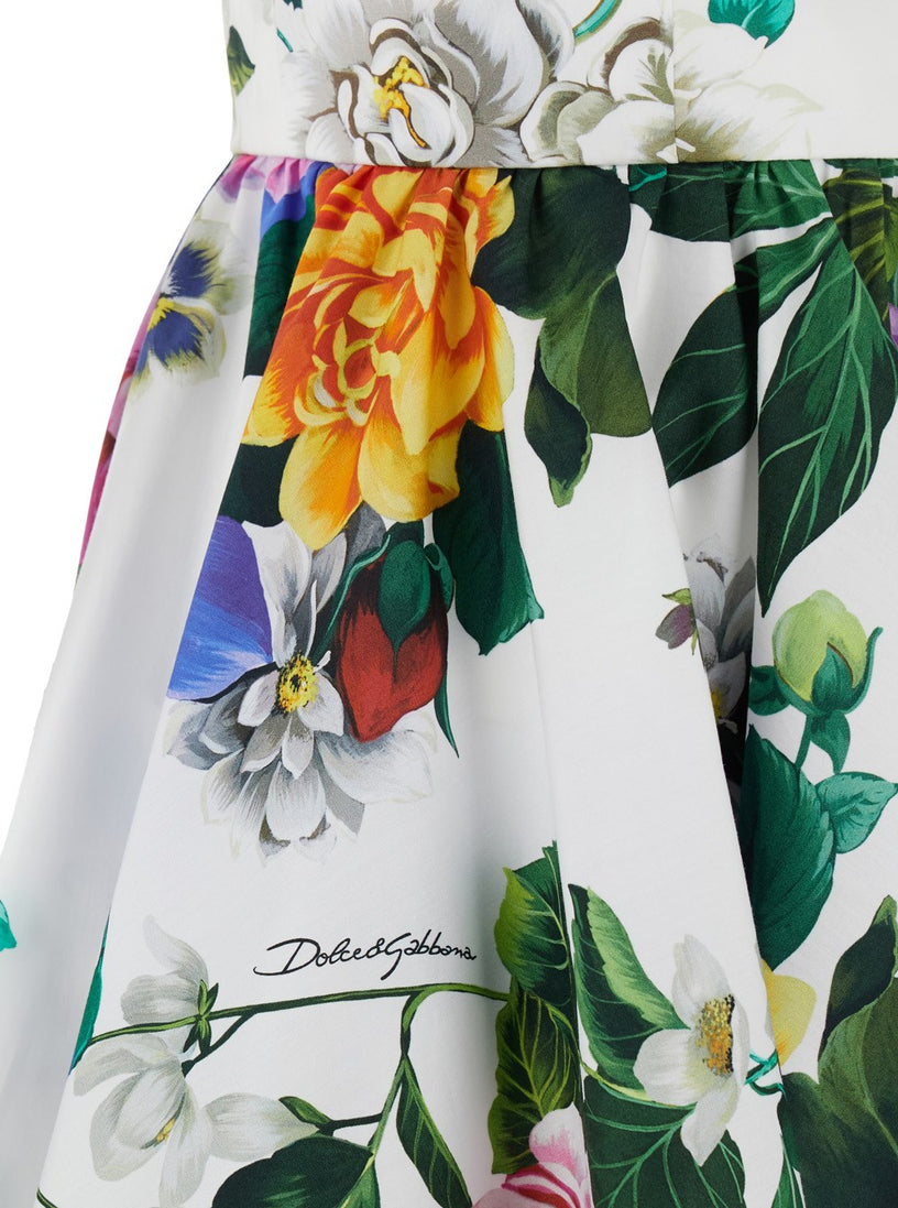 Dress with flower print