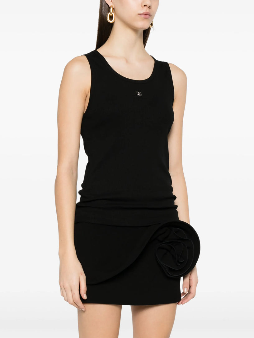 Tank top with DG logo pin