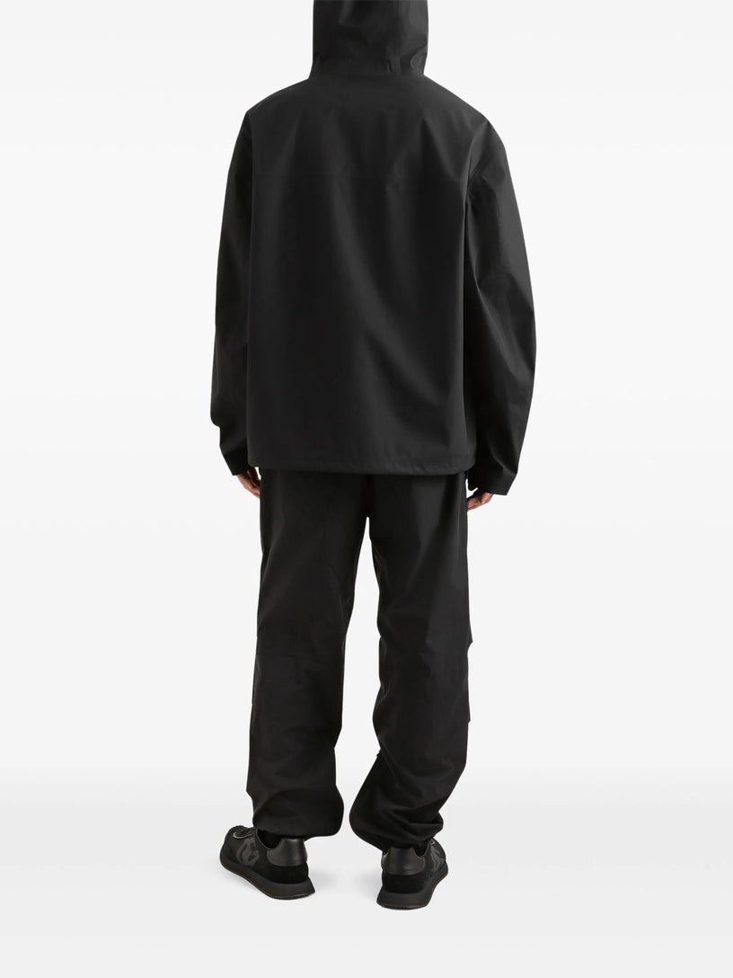 Hooded cotton jacket