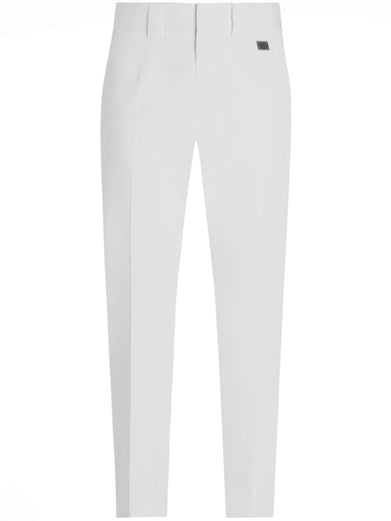 Tailored cotton trousers