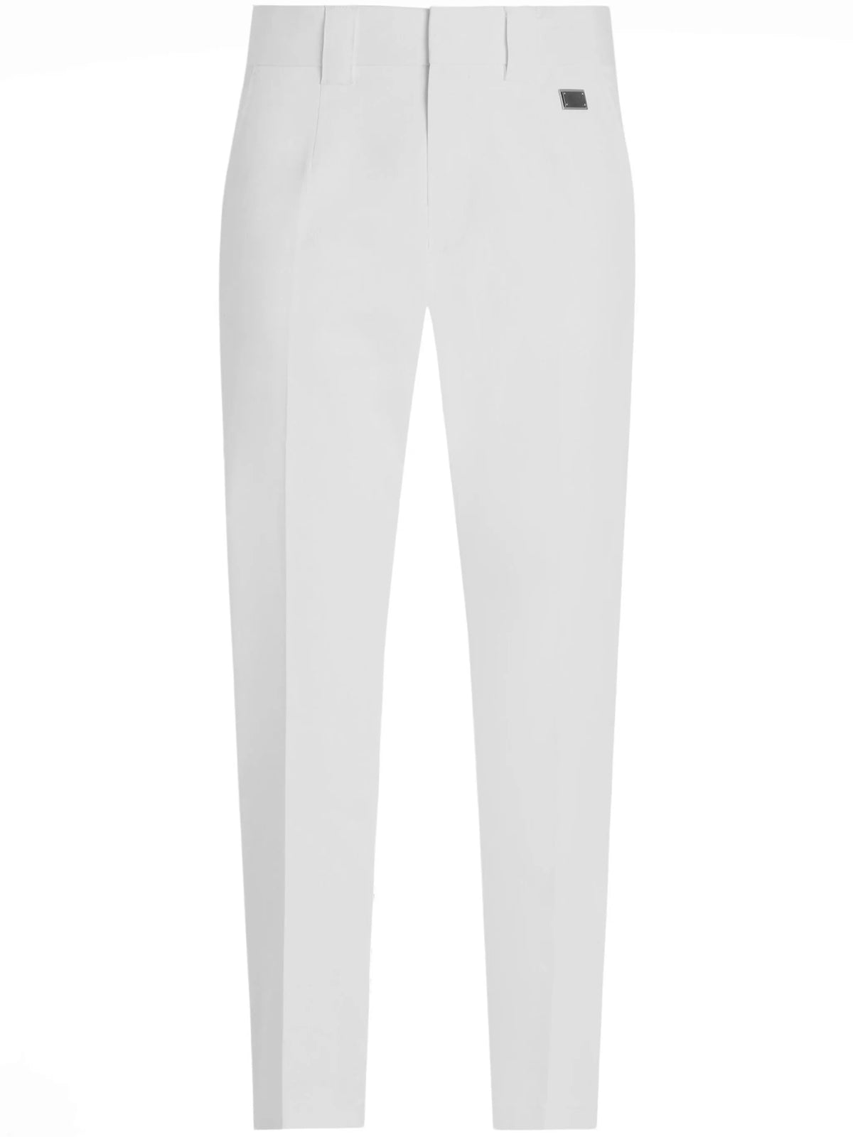 Tailored cotton trousers