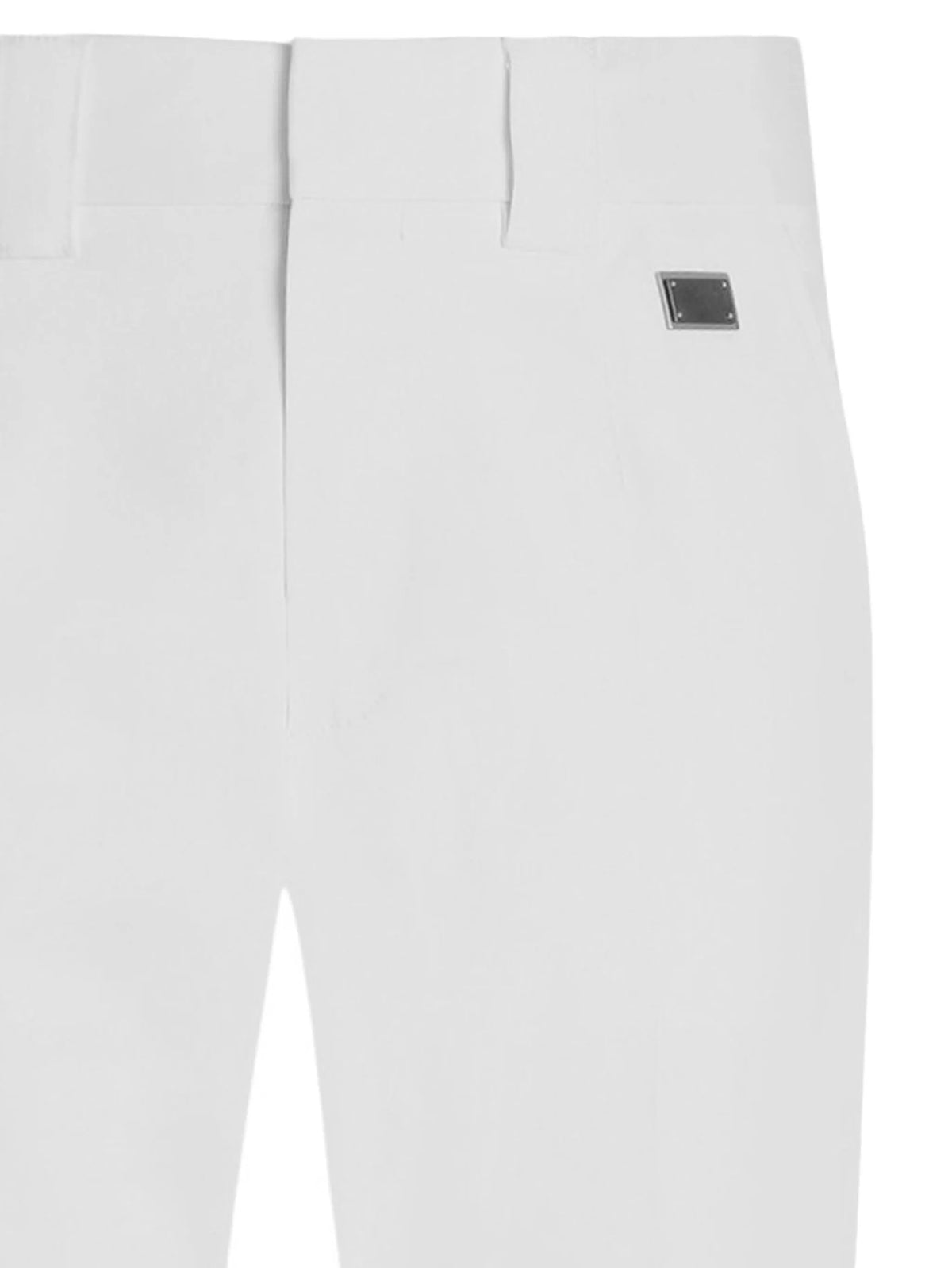 Tailored cotton trousers