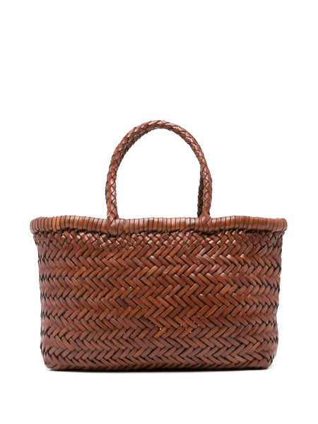 Mini Flat Gora tote bag Dragon Diffusion Marrone | Grifo210
