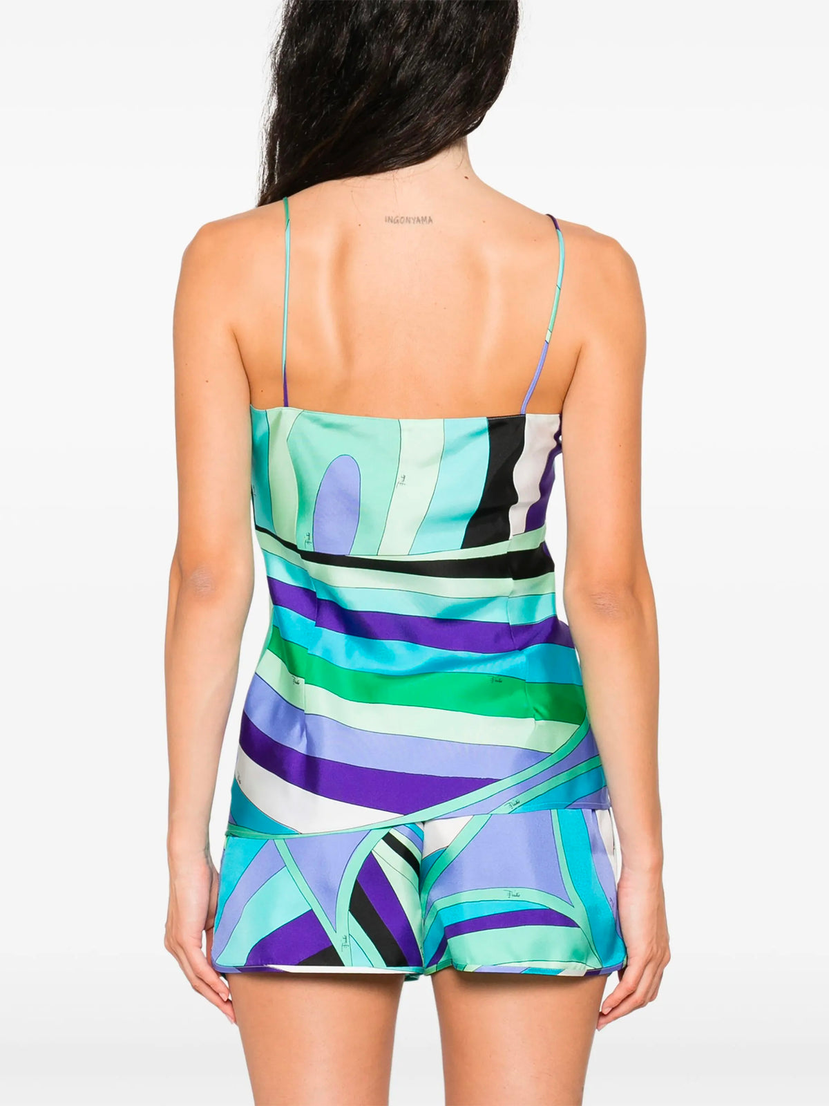 Iride Print Top