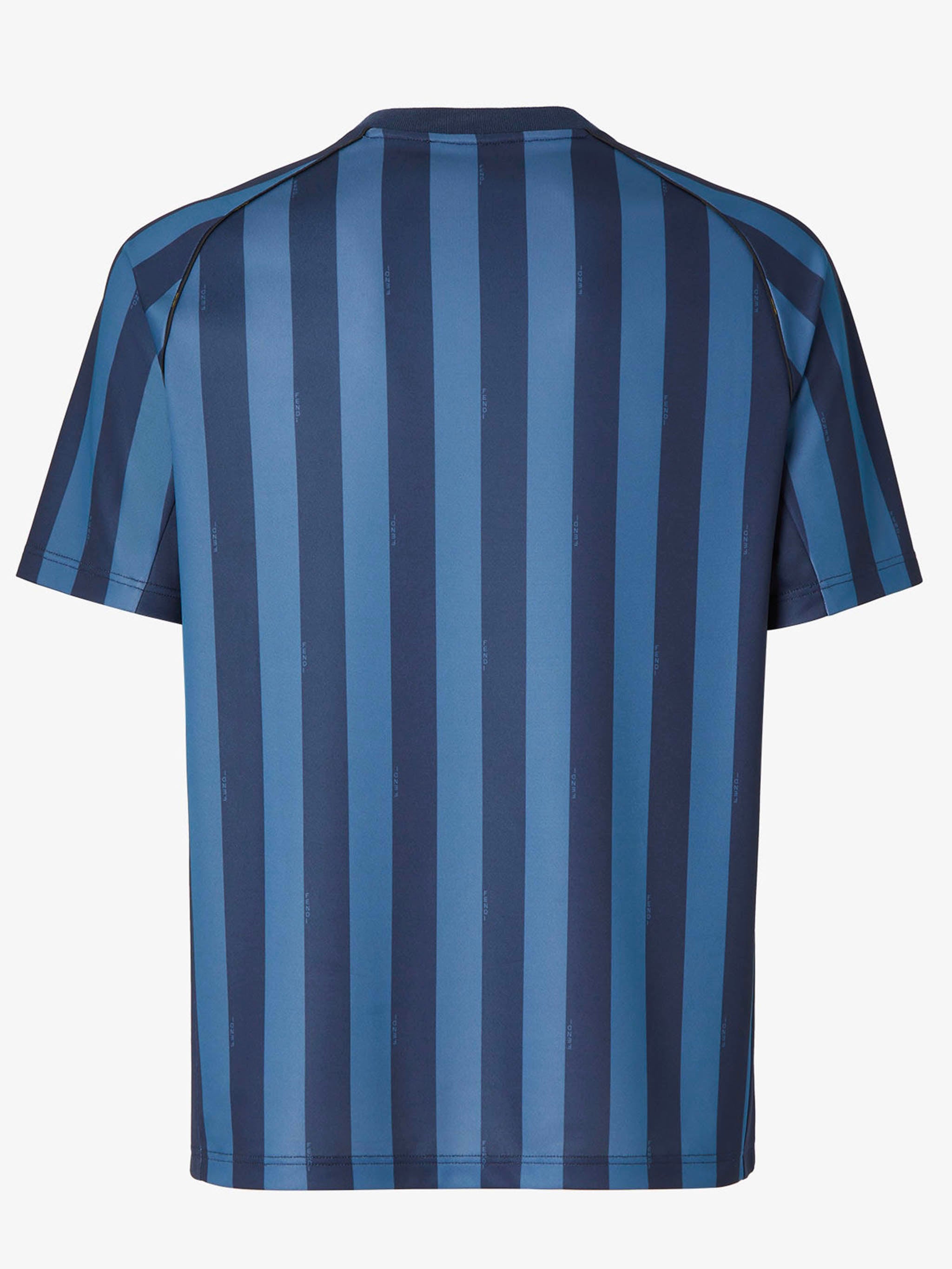 T-shirt Fendi Crest FENDI Blu | Grifo210 T-shirt Fendi Crest FENDI Blu | Grifo210