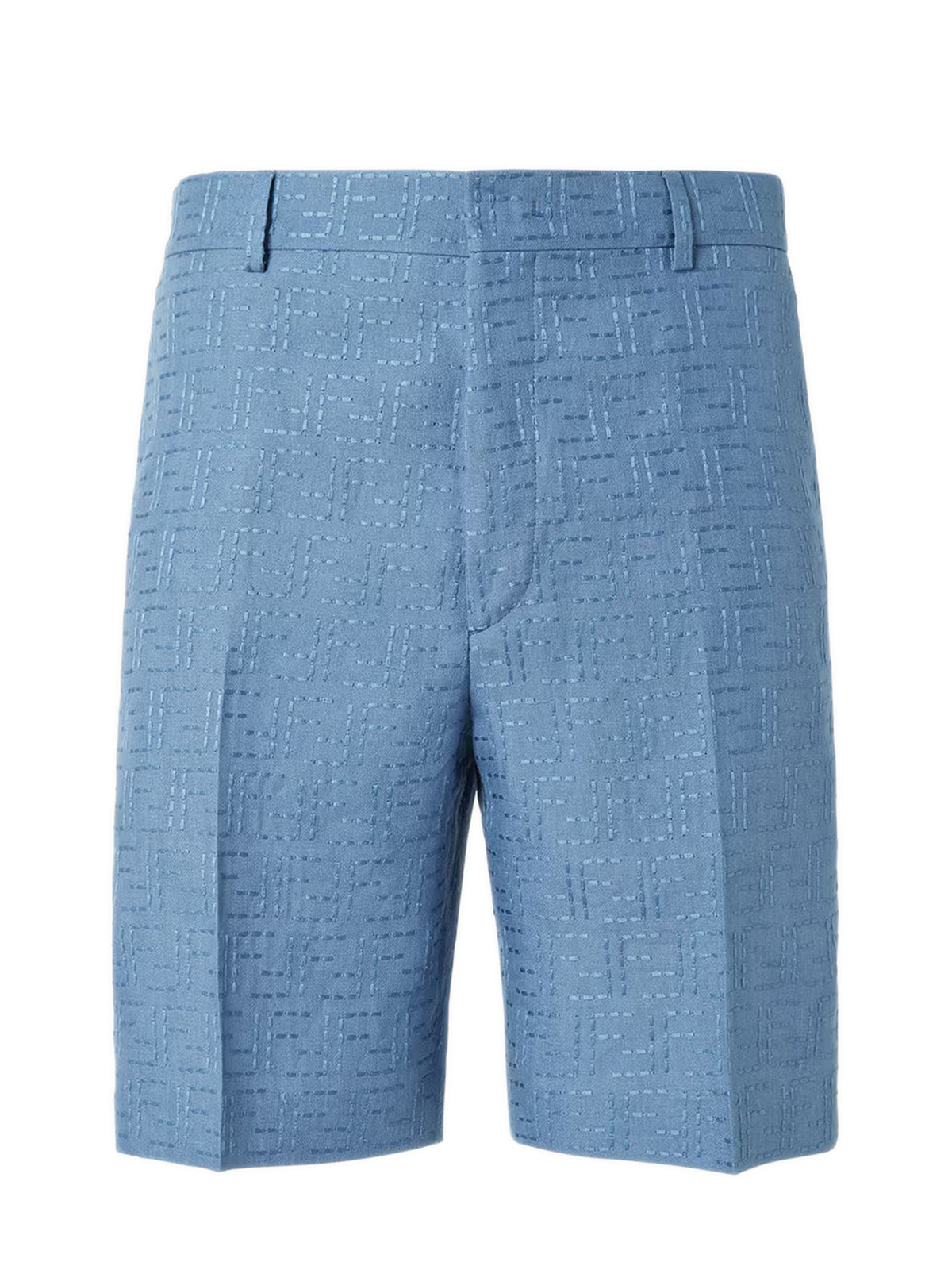 FF Jacquard Linen Shorts