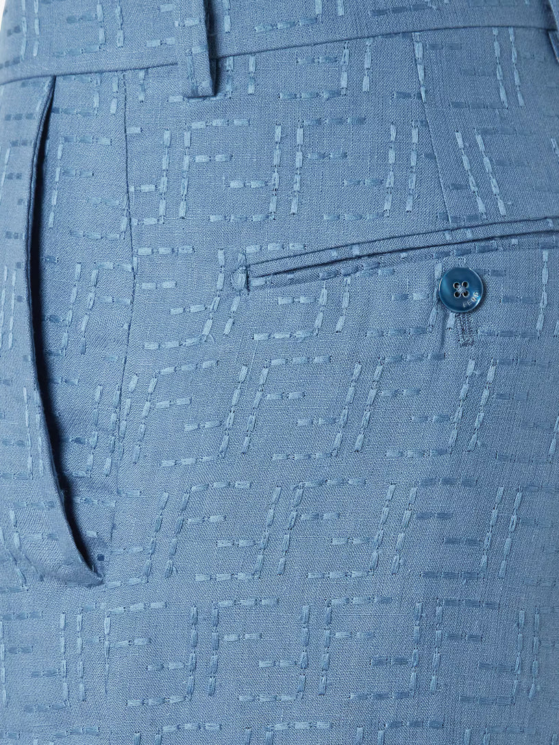 FF Jacquard Linen Shorts