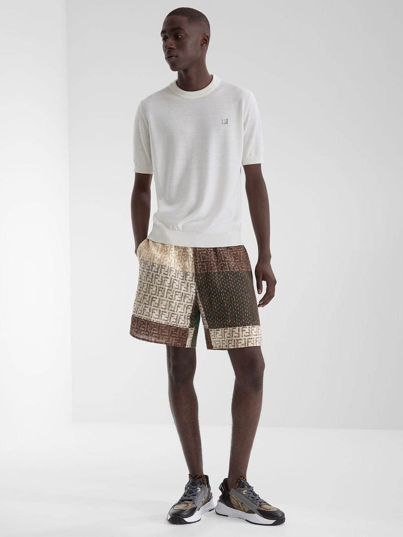 FF linen shorts