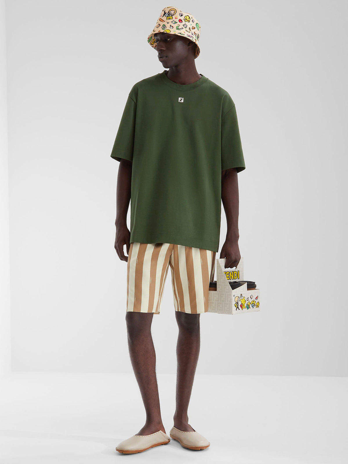 Pequin silk shorts