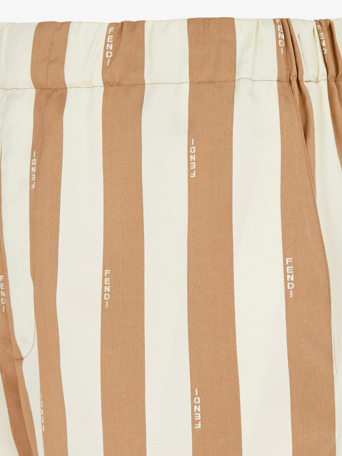 Pequin silk shorts
