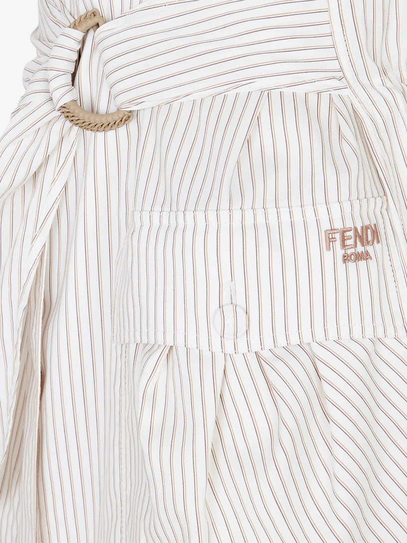 Cotton and silk blouson