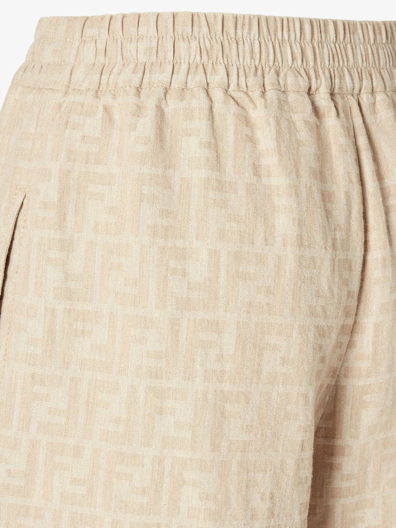 FF chambray trousers