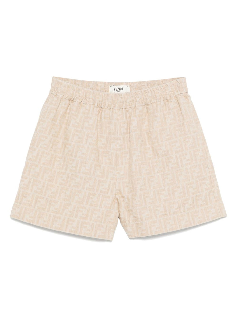 FF chambray shorts