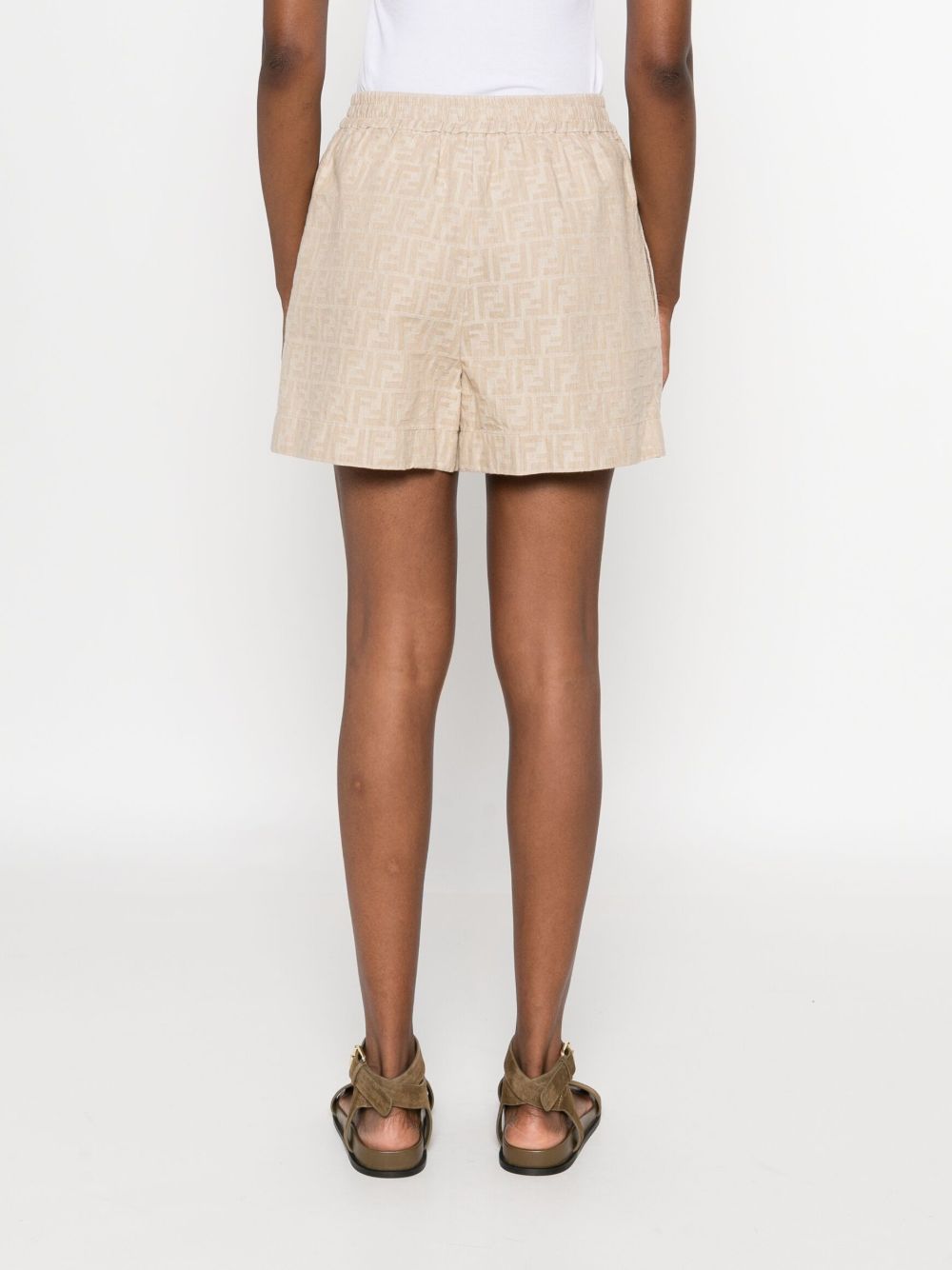 FF chambray shorts